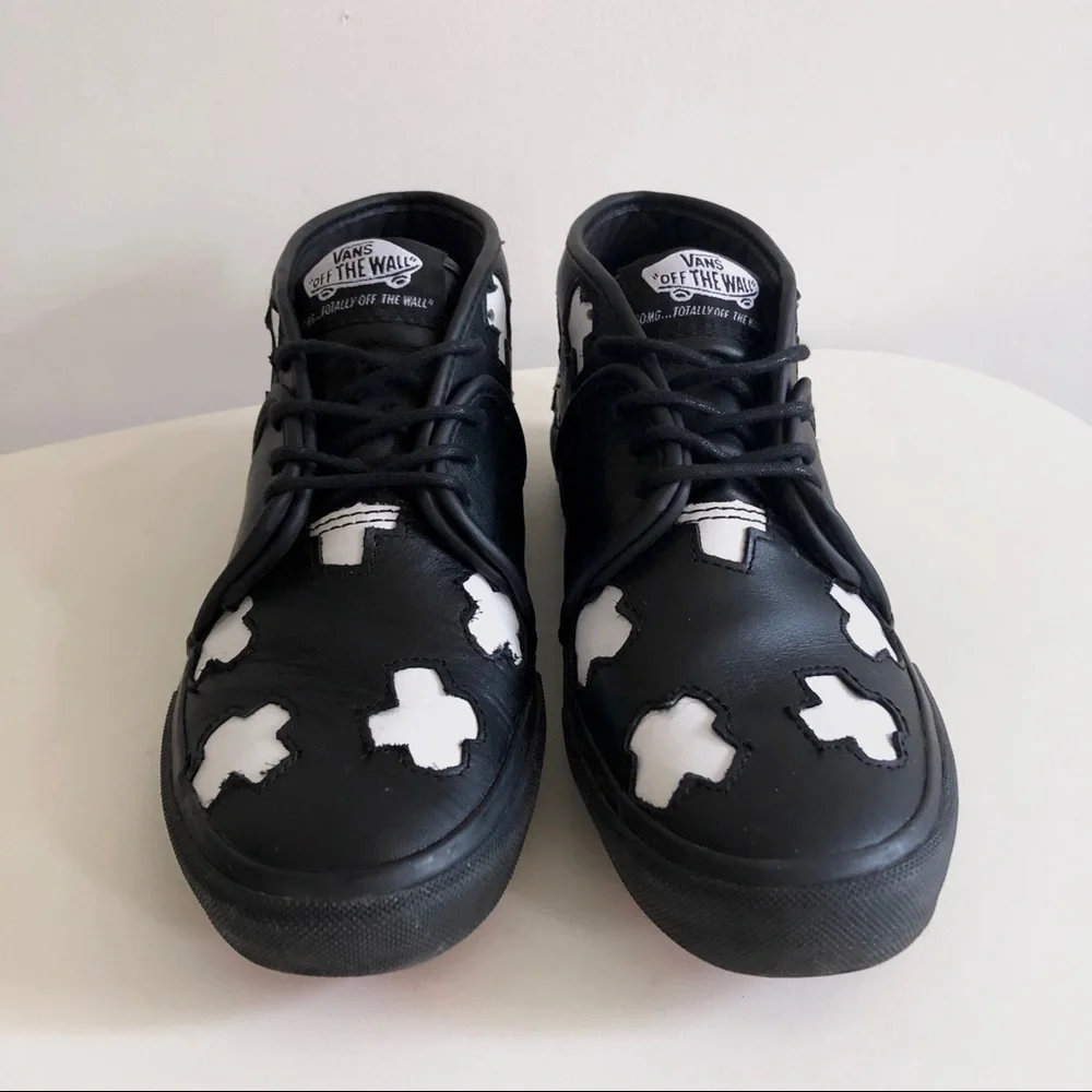 Vans special edition MadeMe black white half cab sneakers - Picture 2 of 9